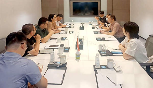 浙江龍灣區經信局組織企業數字化改造現場輔導